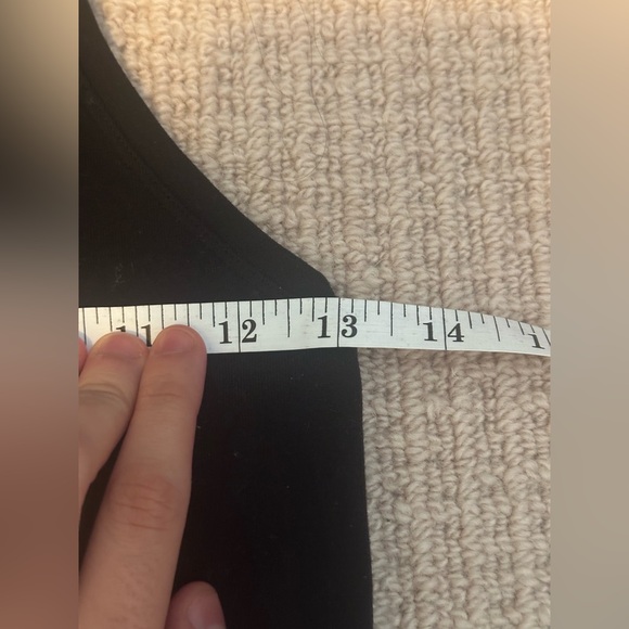 Lululemon Cool Racerback REGULAR Length Black Size 8 - Picture 6 of 6